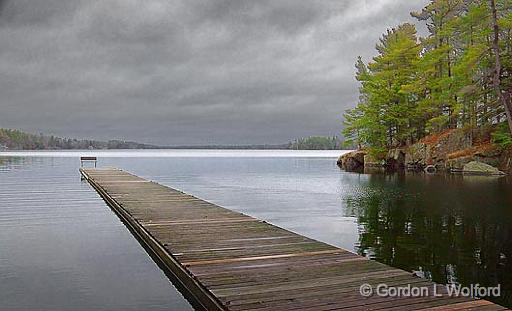 Dock At Otty Lake_11035.jpg - Photographed near Perth, Ontario, Canada.